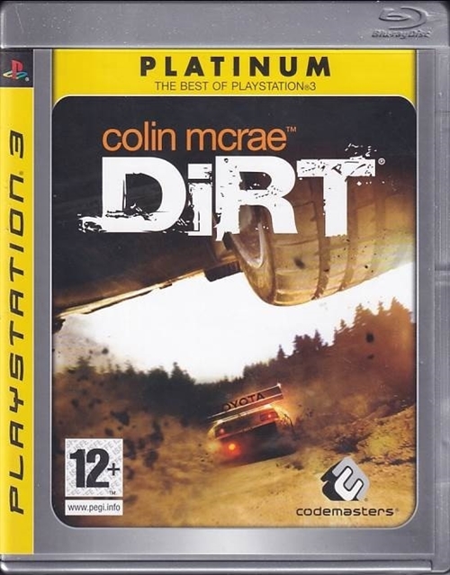 Colin McRae DiRT - PS3 Platinum (B Grade) (Genbrug)